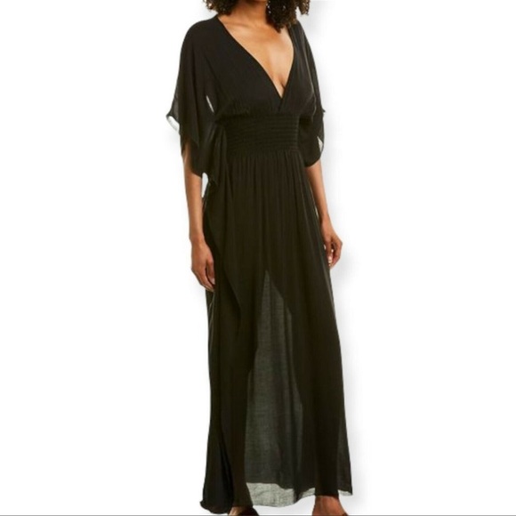 Elan Other - NEW WITH TAGS Elan Cut Out Maxi Dress Cover Up Size Small